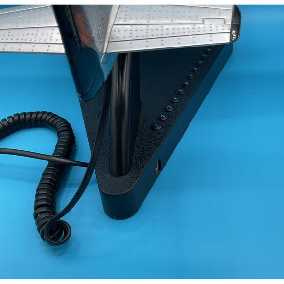 P-51 Mustang Fighter Aircraft Telephone Desk Phone Plane By Telemania - Picture 10 of 16